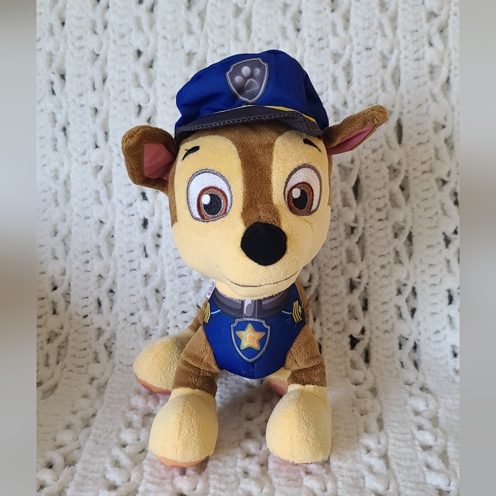 Paw Patrol Chase Plush 10" Stuffed Animal Toy Dog Puppy